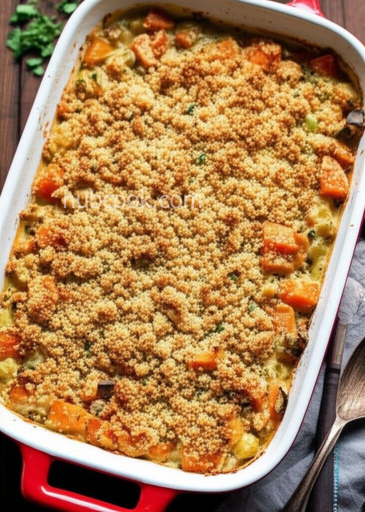 Creamy Cheese Fall Vegetable Casserole