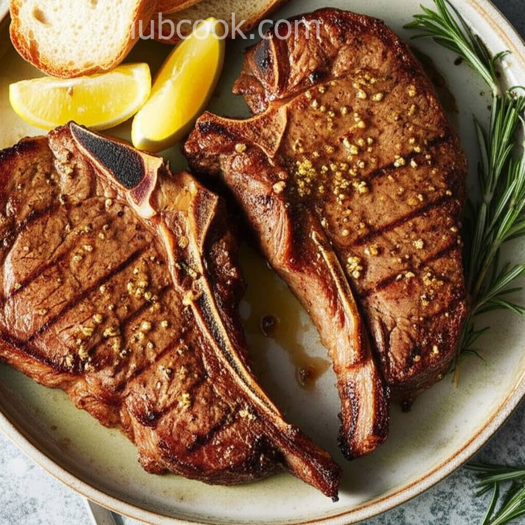 Grilled Tuscan-Style Porterhouse Steaks