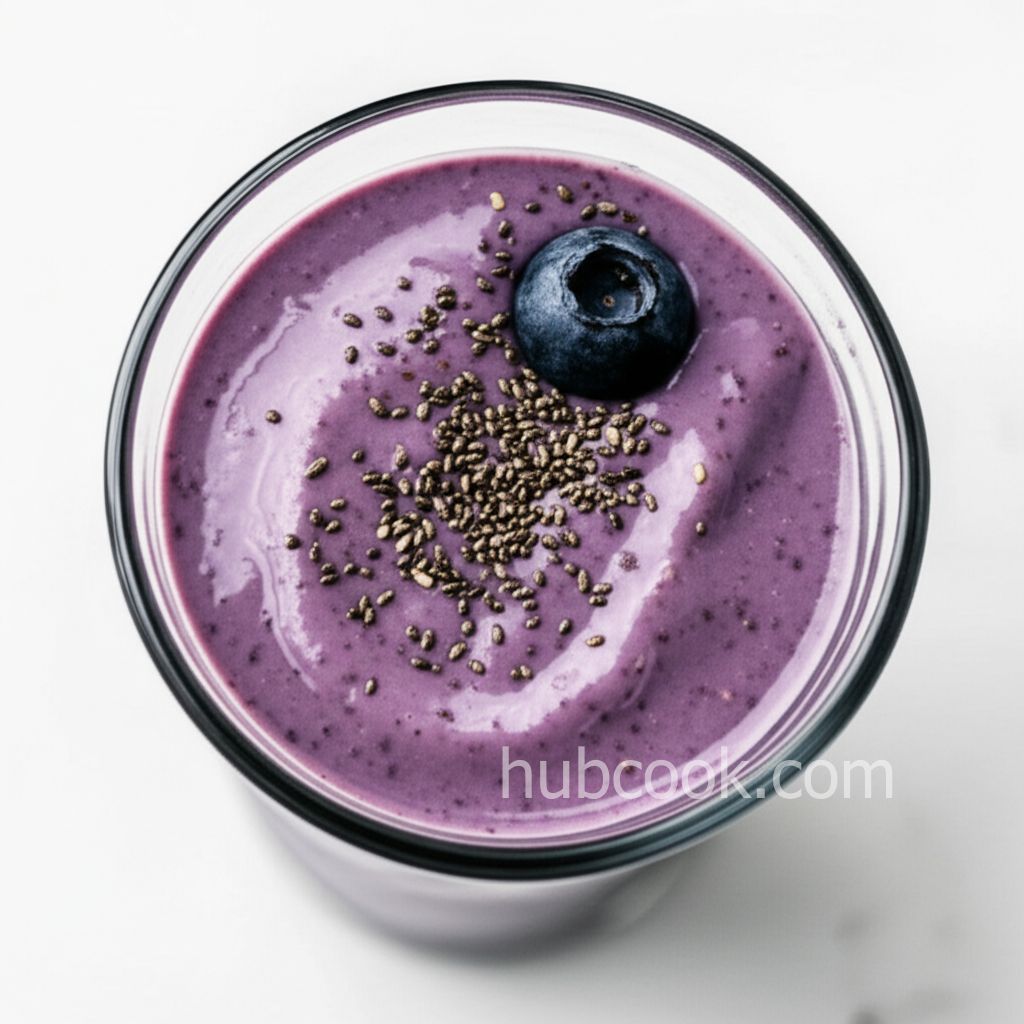 Blueberry Banana Oatmeal Smoothie