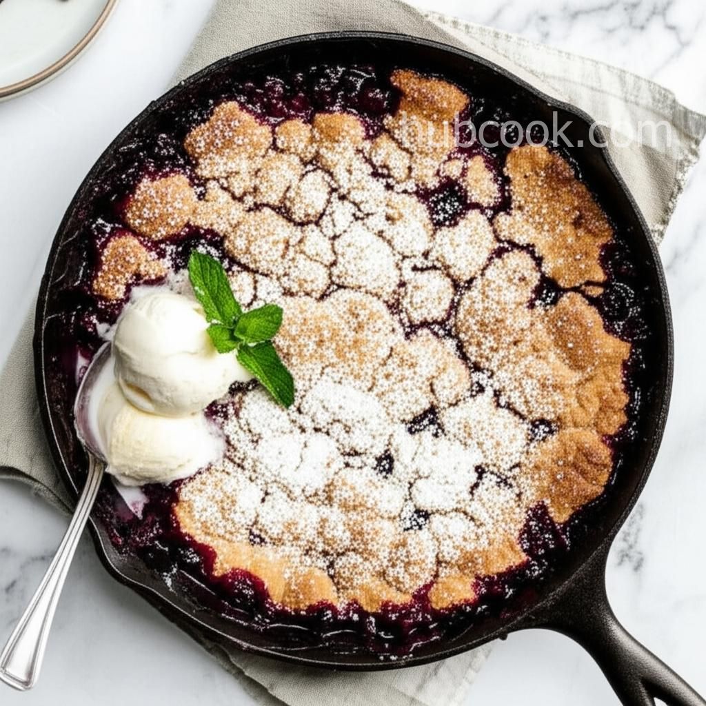 Easy Blackberry Cobbler