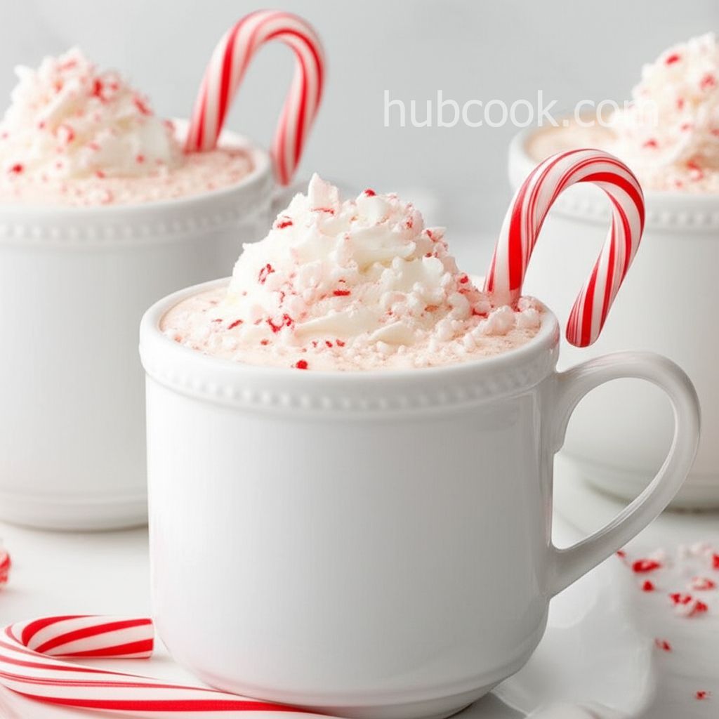 Peppermint White Hot Chocolate