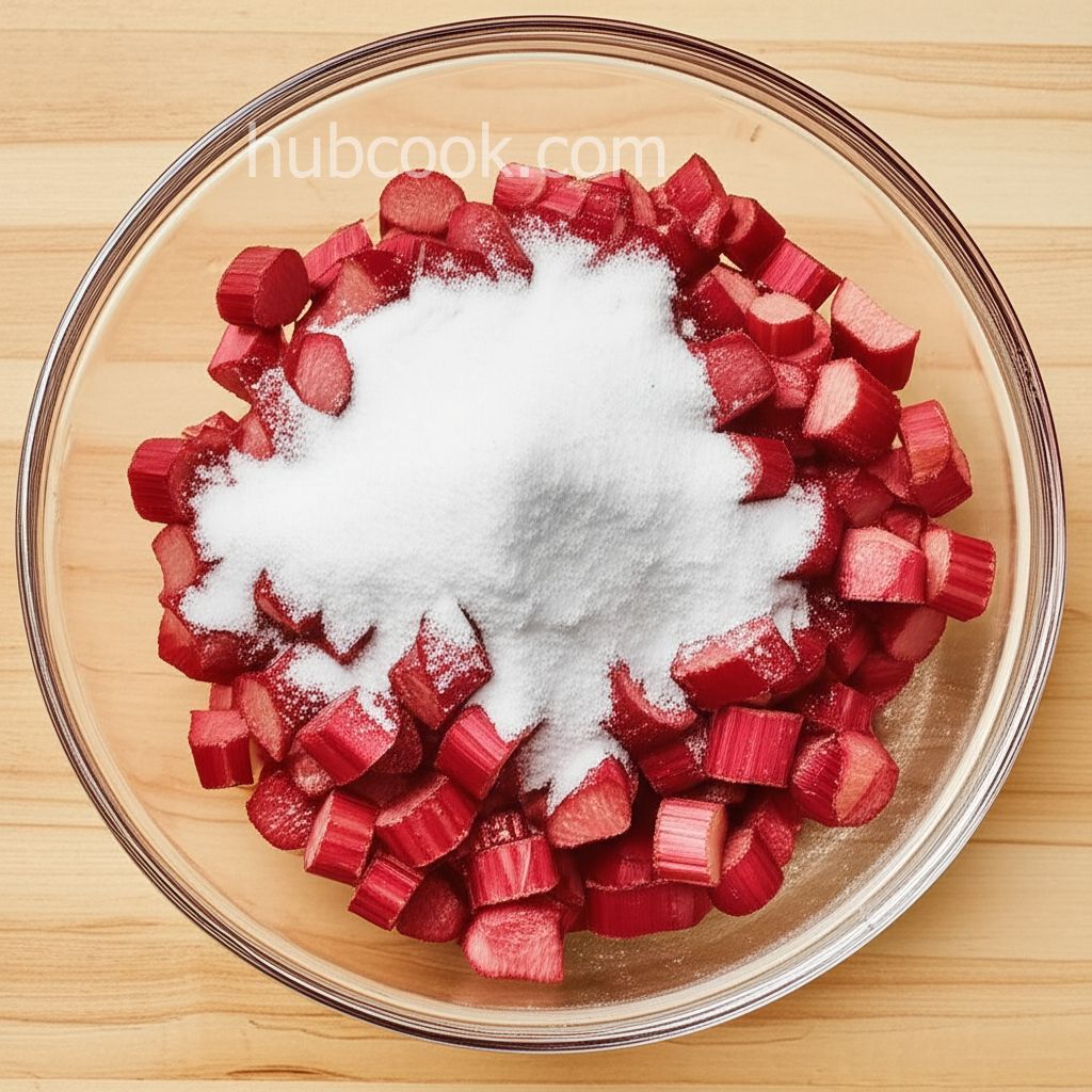 Rhubarb Crunch
