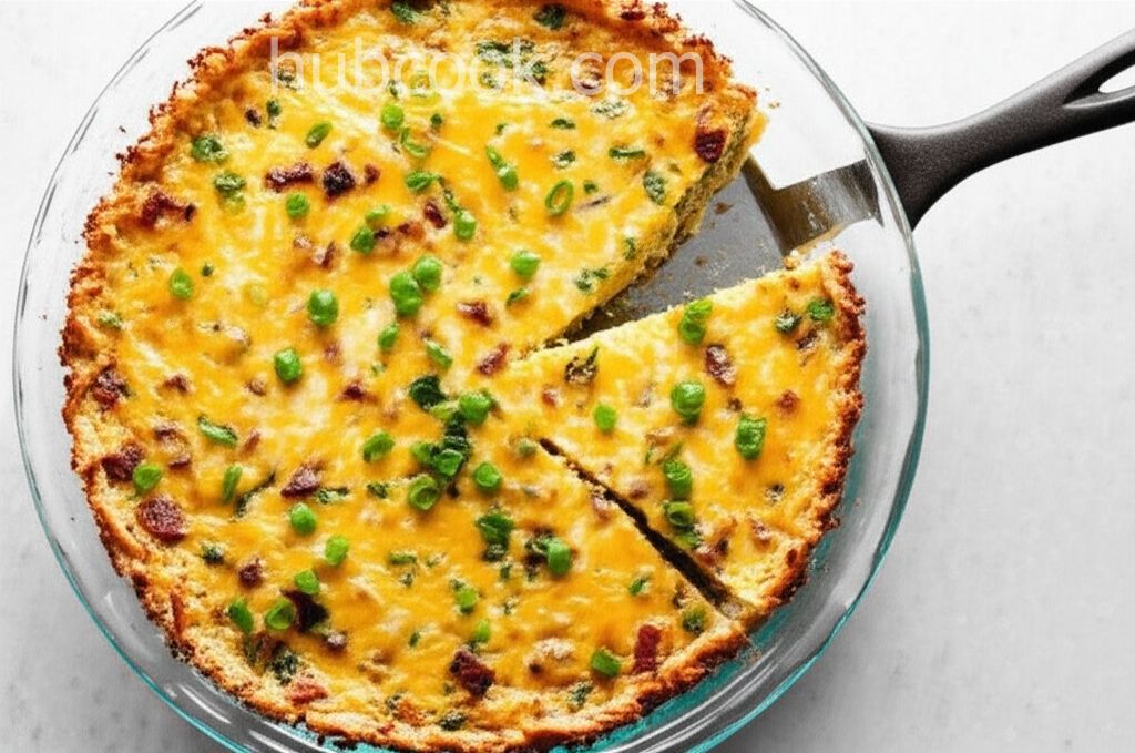 Roasted Corn Breakfast Pie