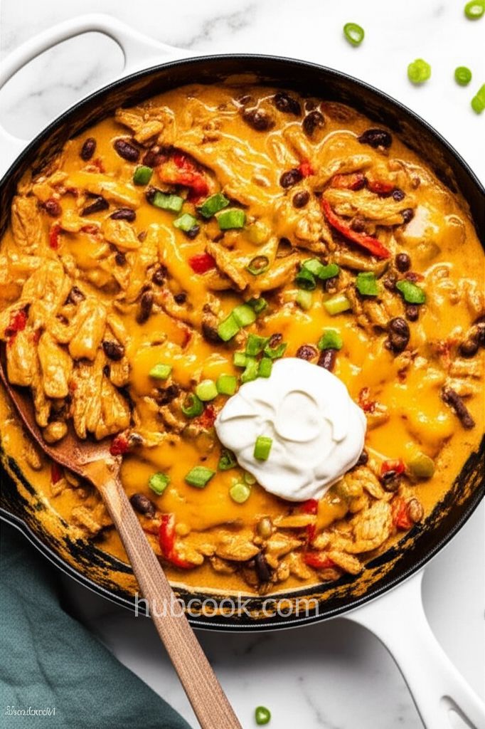 All-in-One-Pan Chicken Enchiladas