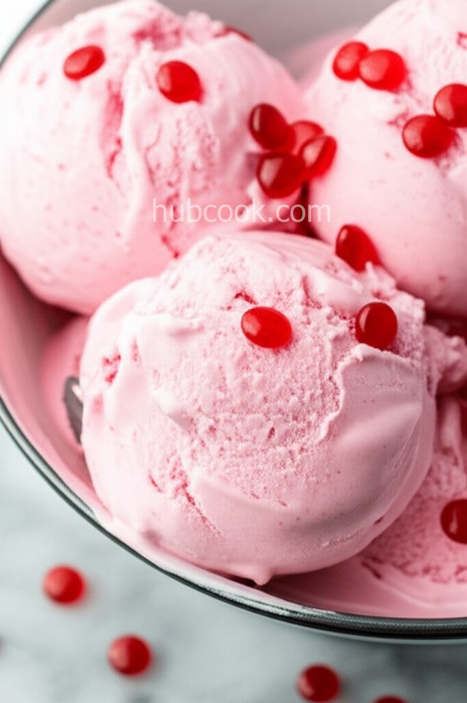 Cinnamon Red Hot Ice Cream