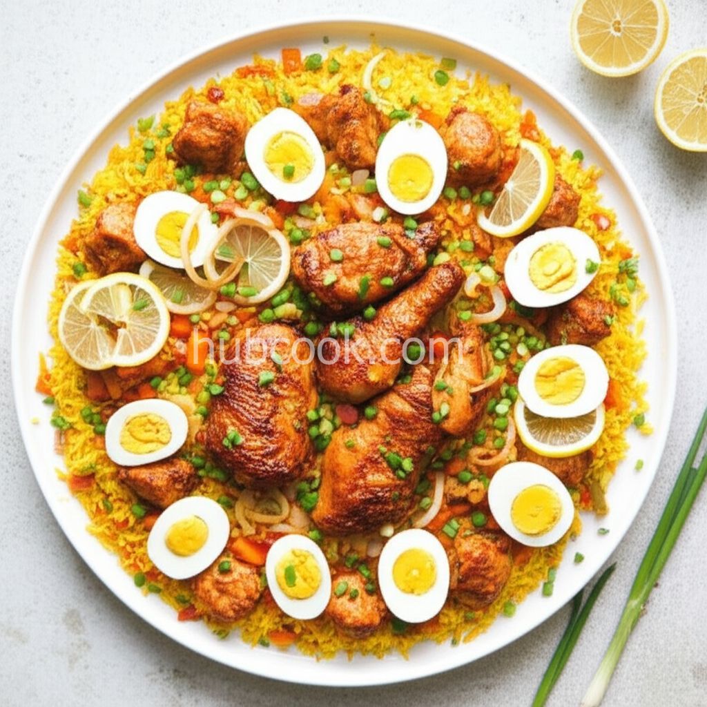 Fried Chicken Biryani (Filipino-Style)