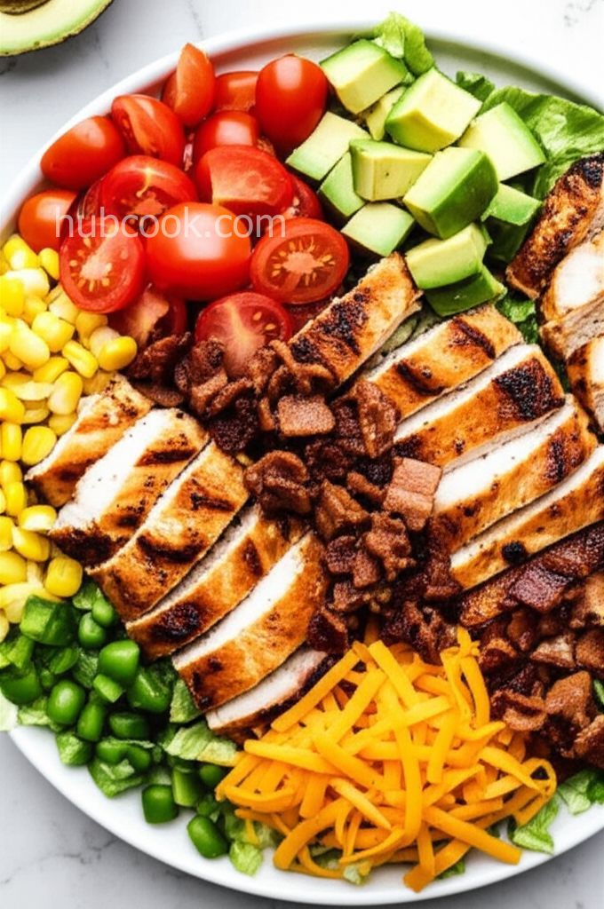 Grilled Chicken Bacon Ranch Salad