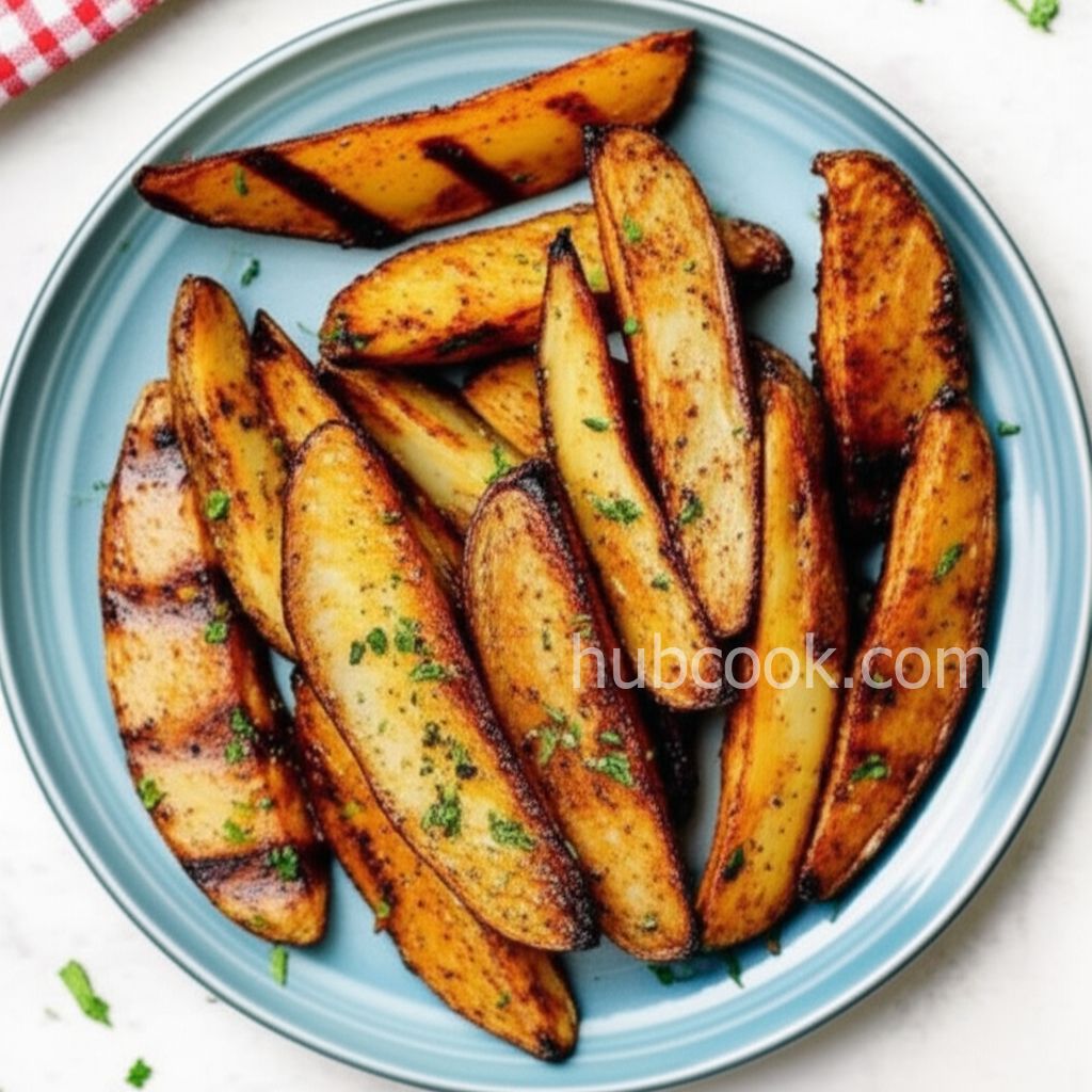 Grilled Potato Wedges