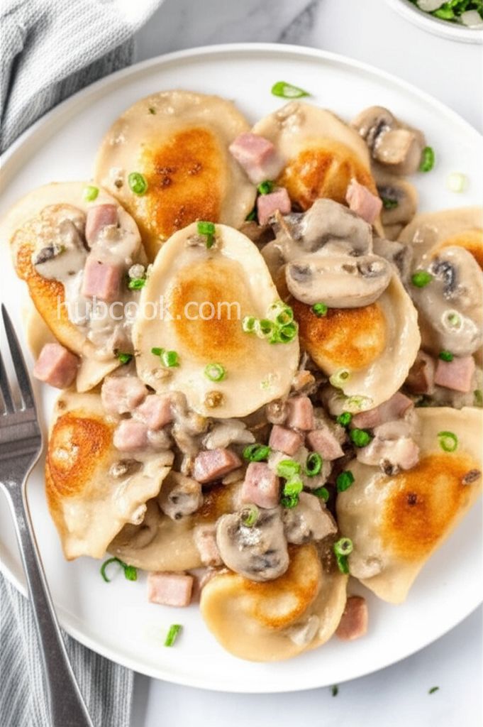 Ham and Pierogies