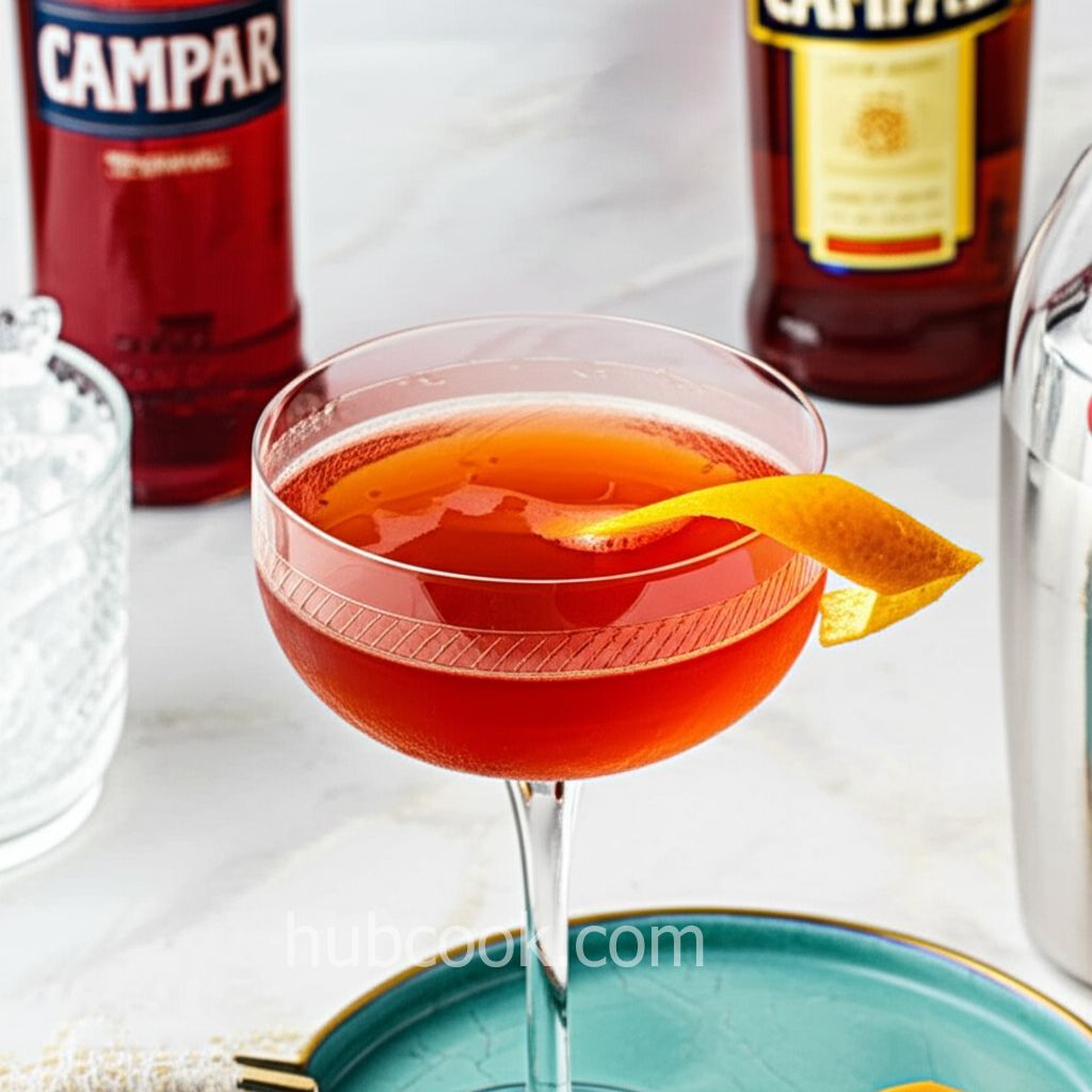 Sparkling Mezcal Negroni