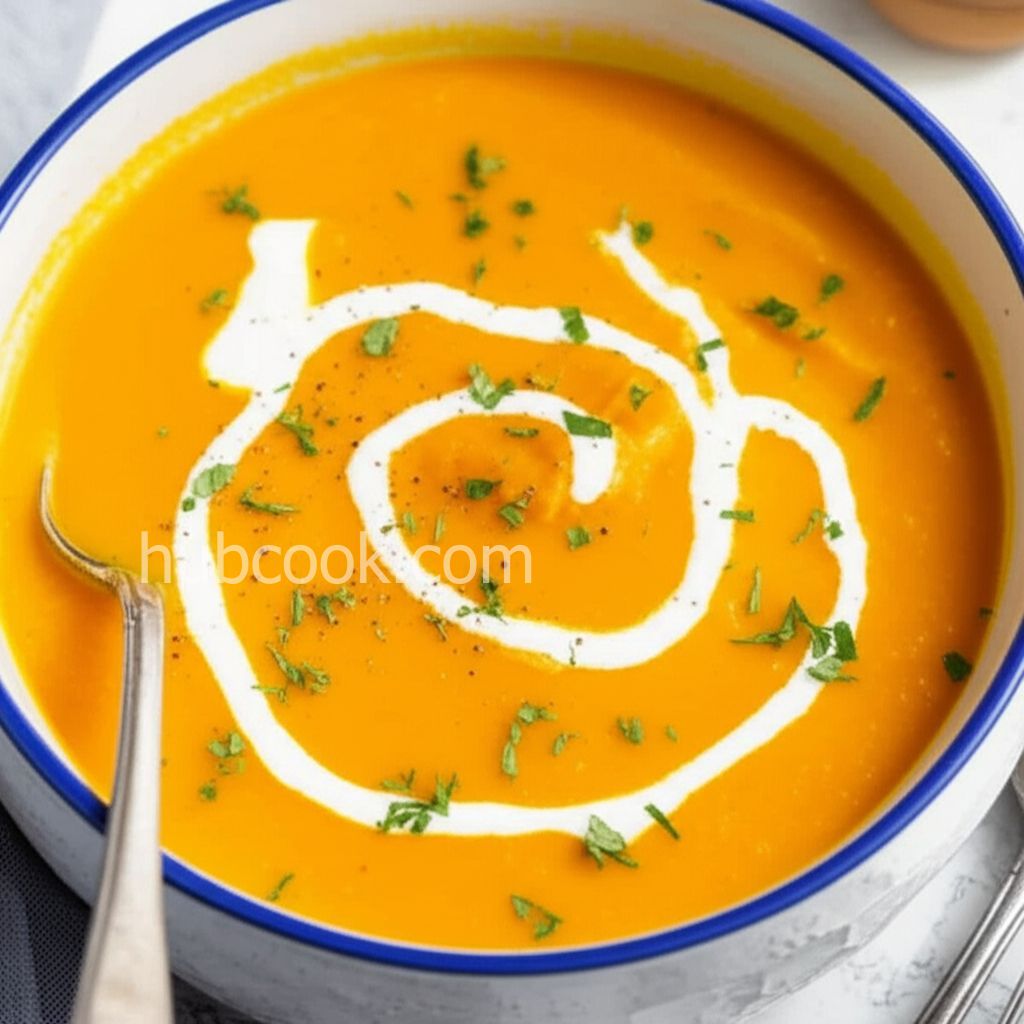 Curried Squash-Mushroom Soup