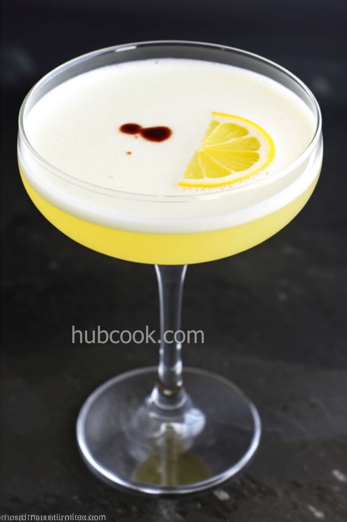 Lemon Pisco Sour