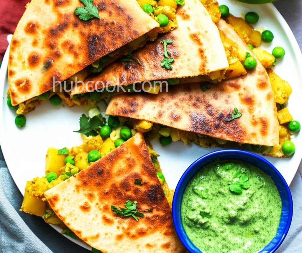 Samosadilla (Samosa Quesadilla)