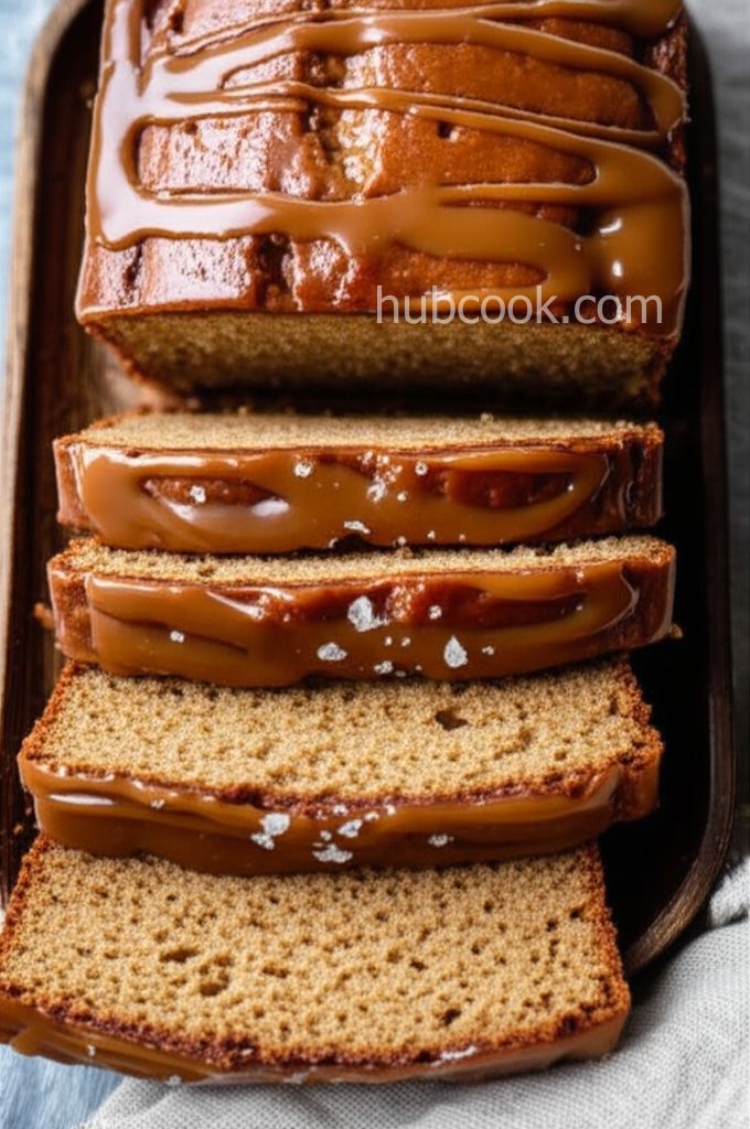 Salted Caramel Banana Bread