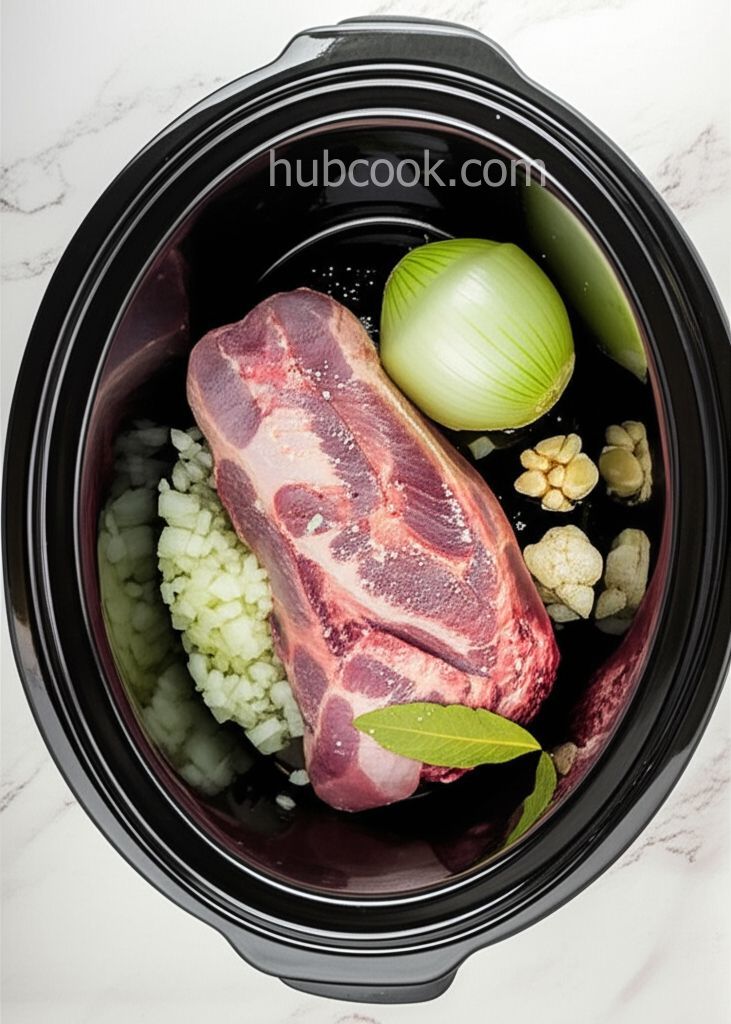 Slow Cooker Lengua (Beef Tongue)