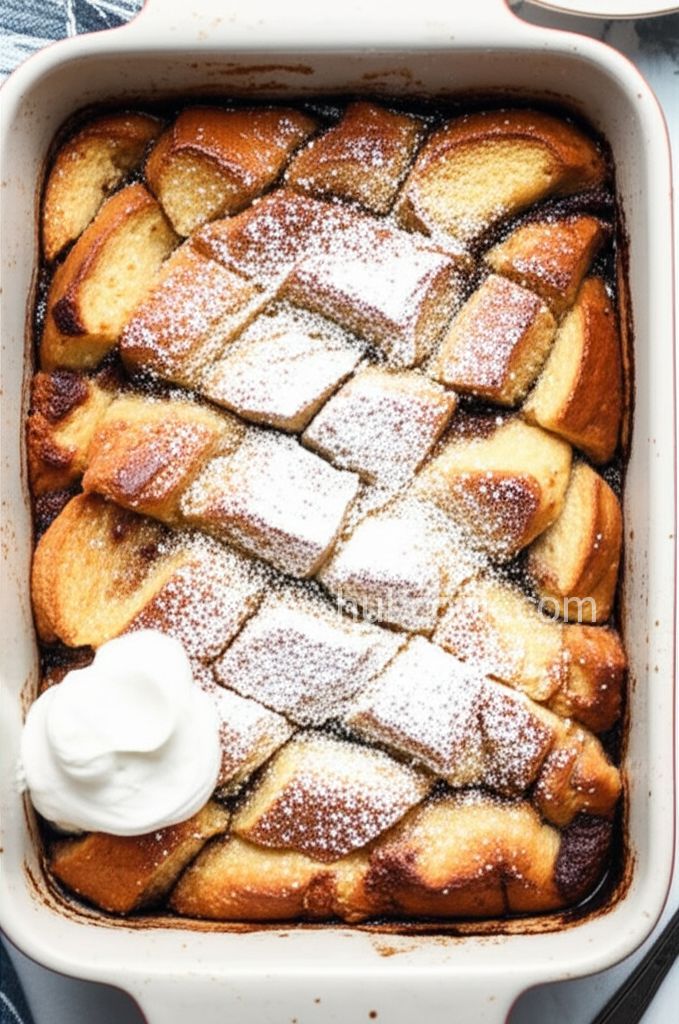Trishie's Chocolate and Orange Bread Pudding