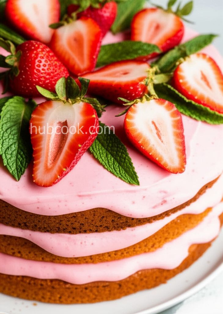 Fresh Strawberry Cake