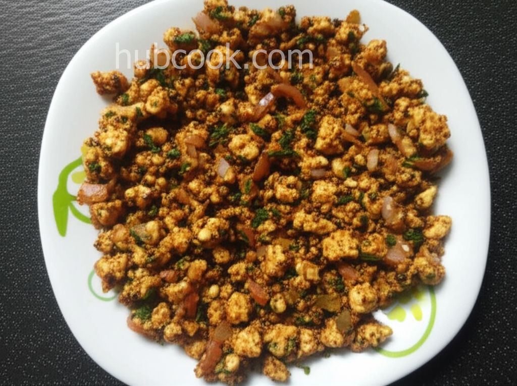 Quick Indian Vegetarian Cottage Cheese Breakfast