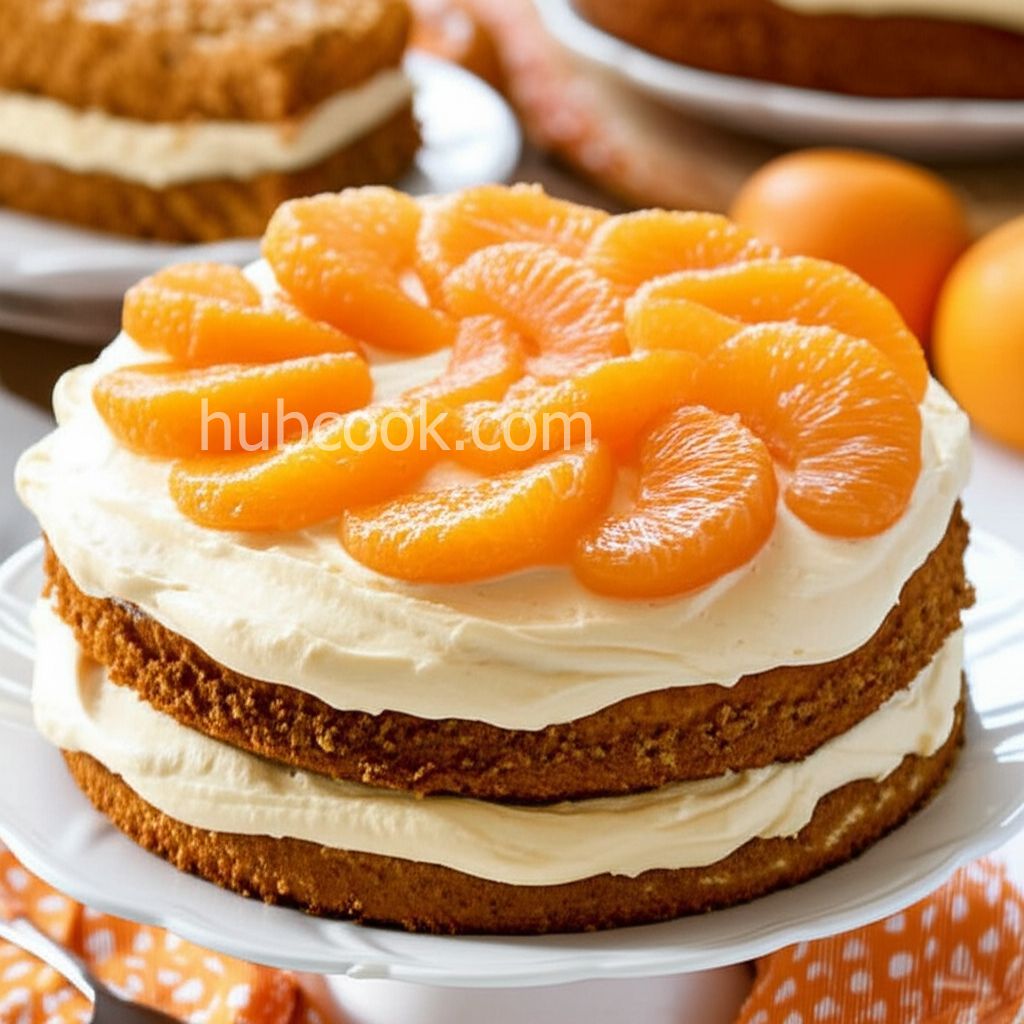 Orange Crunch Cake