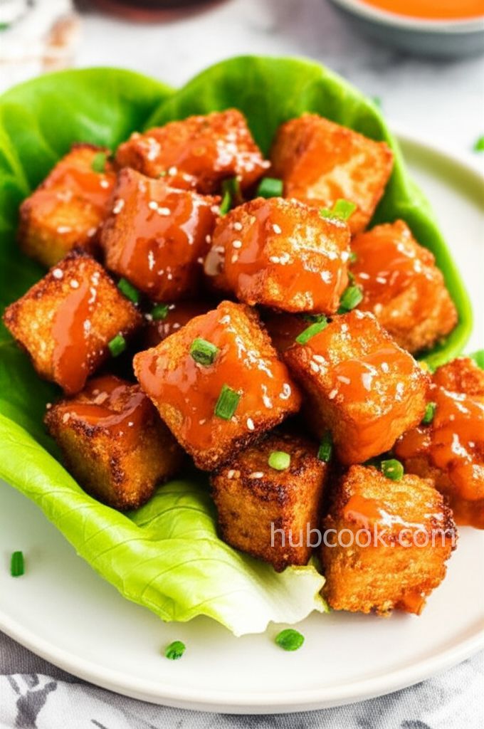 Air Fryer Bang Bang Tofu