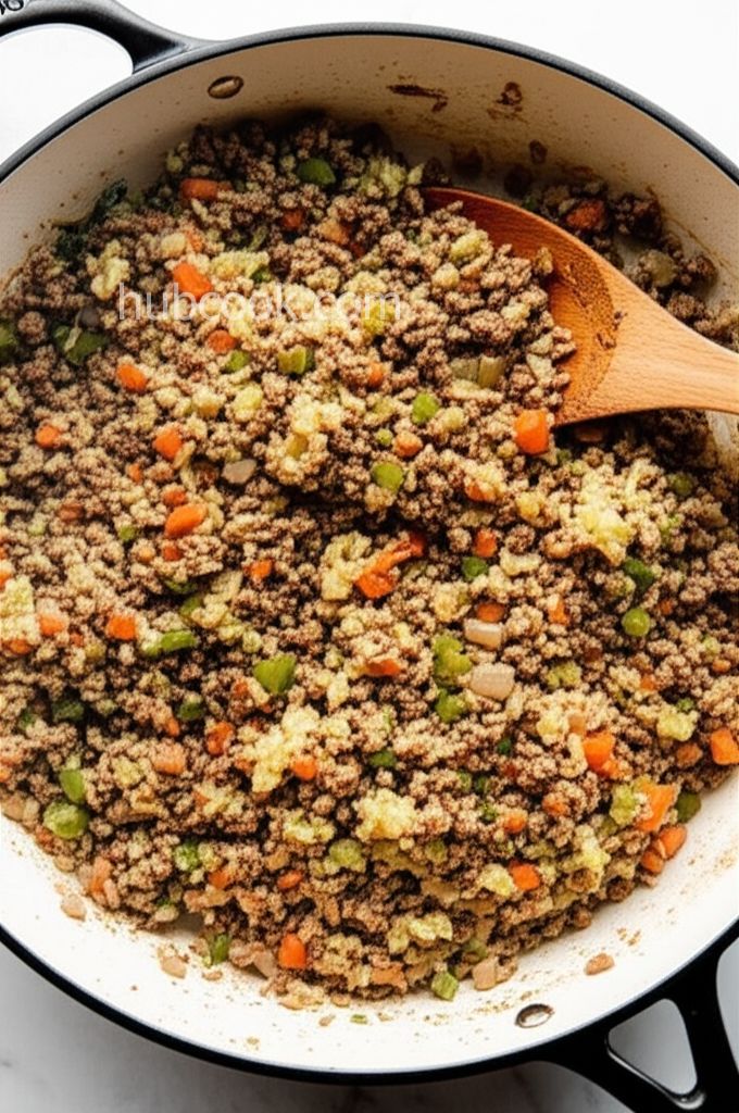 Ground Beef Fried Rice