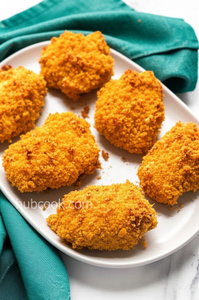 Crispy Coated Baked Chicken